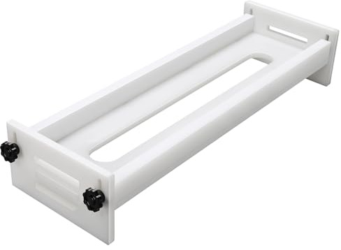 24 Inch HDPE Router Sled for Flattening Slabs, Benchtop Slab Flattening Jig, Adjustable Trimming Planing Machine for DIY Woodworking