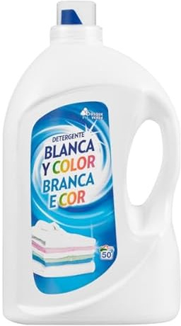 Flüssigwaschmittel für weiße & bunte Wäsche – 50 Waschladungen – 3 L Flasche