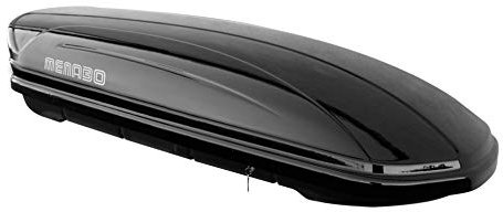Dachbox MAA 400 Liter schwarz + Alu Dachträger RB003 kompatibel mit Audi Q3 (5Türer) ab 2011