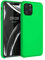 kwmobile Hülle kompatibel mit Apple iPhone 11 Pro Hülle - Silikon Handy Case - Handyhülle weiche Oberfläche - kabelloses Laden - Neon Grün