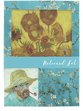Van Gogh Notecards | Gift for her | Office Stationery | Birthday Presents for Women | Thank You Cards | Cards and envelopes | Note Cards
