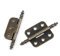 70 * 35mm 2pcs Antico Cerniera 6 Fori Regalo Decorative Box Cerniera Cabinet Mobili Accessori