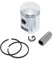 Kolben MV/MS50 38mm 12mm Bolzen für Puch Maxi