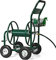 RELAX4LIFE Chariot Dévitoir d’Arrosage Mobile, Enrouleuer Tuyaux en Métal avec Roues et Panier, Système Robuste d’Irrigation et de Jardinage, Idéal pour Arrosage des Plantes et Nettoyage de Véhicule