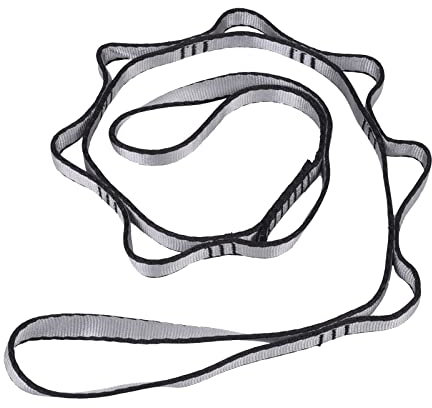 Yoga Hammock Extension Strap Adjustable Nylon Strap Rope Daisy Chain Extension Strap for Hammock Aerial Yoga Outdoor Activities