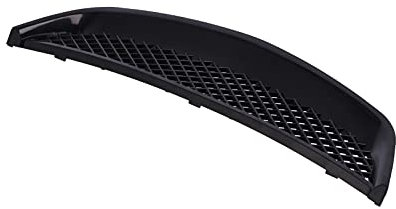 Qiilu Frontstoßstange Mesh Grille Glossy Black Haubengrill Fit für 2/4 Tür 2001-2003 W3m920