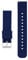 cobee Cinturini per orologi in silicone, Cinturini di ricambio in gomma morbida impermeabili a sgancio rapido con fibbia in acciaio inossidabile placcato argento(18mm-Nero) (18mm-blu scuro)