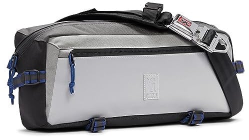 Chrome Industries Kadet Sling Messenger Bag - Crossbody Rucksack für Damen und Herren mit Schnellverschluss-Schnalle, Fog, 9 L
