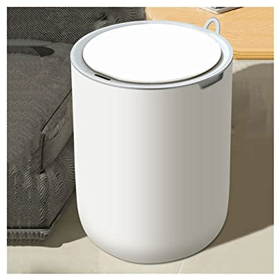 Kompost Bin Kök / Skräp Les déchets intelligents peuvent éclairer les déchets à induction de luxe peuvent être induits de cuisine salle de bain de salle de bain automatique couverte de seau étanche re