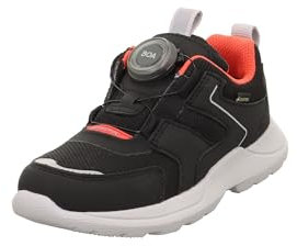 Superfit Rush, Sneaker, Schwarz/Rot 0010,