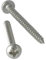 VBA Vis bois agglo Tête ronde TR Pozi 4X20 Inox A4-1 piece