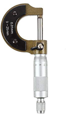 Graootoly Machinists 0-25mm Measure thickness gauge micrometer screw