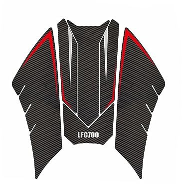 Tankpad Protector FÜR Benda LFC700 LFC 700 Motorrad Anti Slip Heizöl Tank Pad Seite Knie Grip Aufkleber Aufkleber Schutz Aufkleber Pad