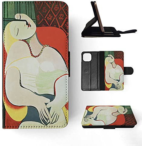 Pablo Picasso – Le RÊVE Art Paint Flip Wallet Handyhülle für Apple iPhone 14