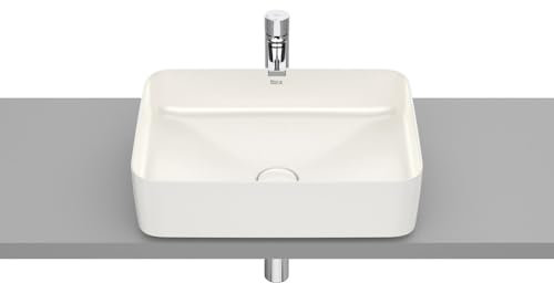 Roca - Vasque - Vasque à poser en fineceramic Inspira Square - 500x370x140mm - beige