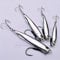OriGlam 5 Stück Meeresangeln Köder Jigging Löffel, Metall Meeresangeln Spinner Köder Angeln Tackle Set Jigging Köder Metall Jigs Jigs Löffel Jig Köder für Seebarsch Thunfisch Hecht Lachs Forelle