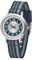 Atrium Relojes, Reloj de Pulsera Analógico para Niños de Cuarzo, Regalos para Niños, Extraclaro, con Correa de Nailon a Rayas, Color Azul Oscuro, Verde Oliva, Gris Claro A50-11, Multicolor, Clásico