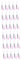 SUPVOX 30pcs Pet Dog Cat Nail Covers with Adhesive Gel Glue for Pointed Caps for Safe Easy Use Prevents Destructive Scratching Lasts Weeks