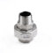 LEFTART 1 Stück BSP-Innengewinde auf Außengewinde 304 Edelstahl Union Pipe Fitting Anschlussadapter Kupplung, for DIY-Schlauchverbinder(3/8)