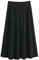 Damen Strickrock Lang - Plissee Rock Lang Winter Midi Skirt Einfarbig Business A-Linie Bleistiftrock Freizeit Plisseerock Hohe Taille Strick Rock Stretch Figurbetont Rock Bleistift Rock