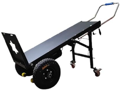 zhyunvd Treppensteiger Sackkarre Elektrisch Handwagen Elektrische Treppensteiger-Handkarren Transportwagen Für Schwere Treppensteiger Wagen Mit 1500W Bürstenlosem Motor Tragkraft 300Kg B