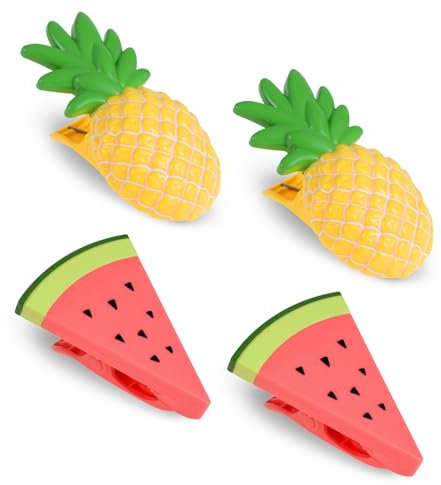 QKURT 4 Stück Strandtuchklammern Groß, Winddicht Strandtuch Clips, Badetuch Klammern, Große Wäscheklammern, Kunststoff Klammern für Strandtuch, Sonnenliegen, Wäsche, Bettwäsche