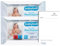 Babylove Feuchte Waschlappen - Sanfte Reinigung mit Aloe Vera & Kamille, für empfindliche Babyhaut & Erwachsene, 2 x 80 Stück + Halley Bedding Notizblock Set