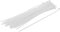 BGS Diy 80772 | Kabelbinder-Sortiment | 50-tlg. | weiß | 4,8 x 300 mm | Set | Nylon