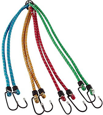 EXTOL CRAFT Morsetto in gomma – ragno, 80 cm x ∅8 mm, 8 bracci