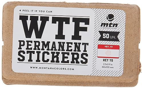 Montana Colors TN WTF Permanent Stickers: Hey Yo
