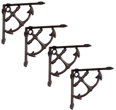 NACH DY-270105 Regalhalter, schwarz