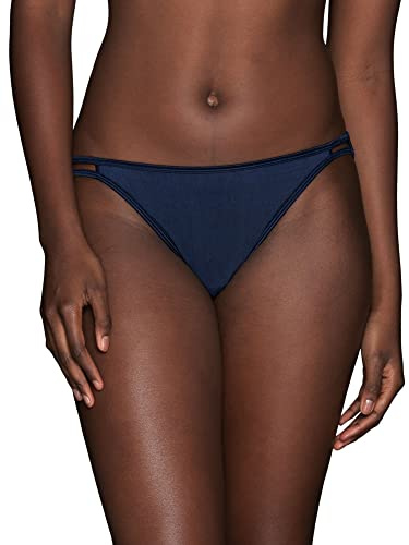 Vanity Fair Women's Illumination Bikini Panty 18108, NH Ghost Navy, 8