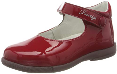 Primigi PPB 64019, Scarpa First Walker, Bambine e Ragazze, Rosso, 19 EU