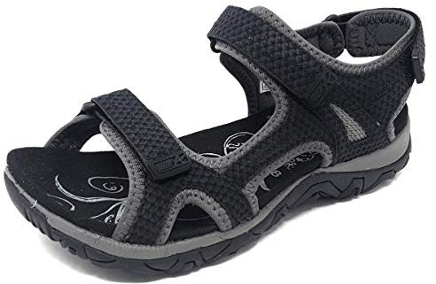 Allrounder, Larisa Cornsnake, Femme Nu-Pied Noir bi-matière - 37 EU