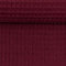 MAGAM-Stoffe Ella Waffel Stoff 100% Baumwollstoff Oeko-Tex Meterware 50cm (13. Bordeaux)