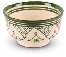 Bol marocain Zerbia Vert Ø 12 x 7cm