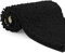 Poligono Tapis de Bain en Microfibre, Tapis Salle de Bain Longueur 70 x 120 cm, Tapis de WC, Doux, Antidérapant,Noir
