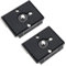Be In Your Mind Placa de liberación rápida con 1/4 '' Srew Compatible con Manfrotto 200PL 128RC 141RC 222 352RC 460MG aleación de Aluminio Montaje de trípode de liberación rápida Negro