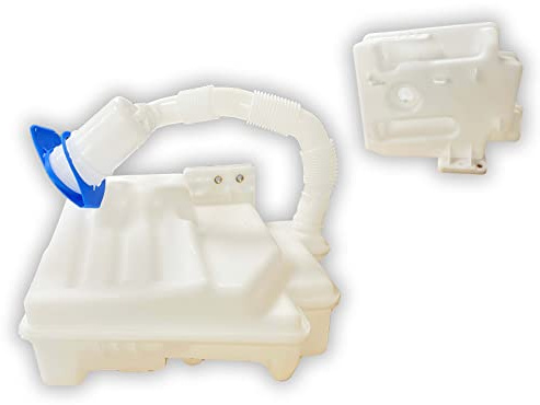 3RG 85796 Wischwasserbehälter mit Bohrung für Flüssigkeitsstandgeber Kompatibel mit VW Golf 6 5K1 1K0955453R 1K0955453S 1K0955453Q