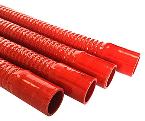Tubo de radiador de manguera Flexible de silicona Universal ID 30-100mm para entrada de aire de alta presión de goma de alta temperatura Joiner-400mm,ID 32mm