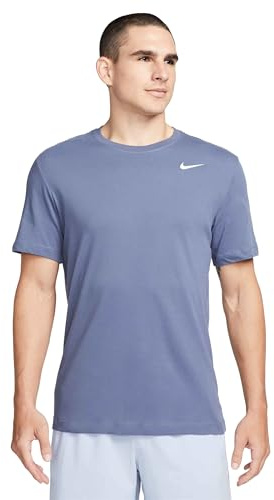 Nike AR6029-491 M NK DF Tee DFC Crew SOLID T-Shirt Herren DIFFUSED Blue Größe L