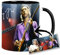 Dire Straits Mark Knopfler Tasse Innen & Henkel Schwarz Keramikbecher Mug