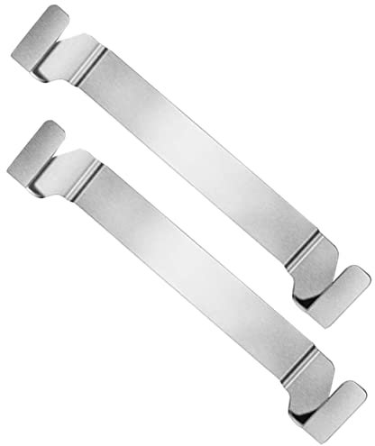 VANZACK 2pezzi Supporto Per Spatola Da Barbecue Inossidabile Di Accessori Per e Facile Da Installare Per Tenere Ordine Piano Di Lavoro Durante Le Grigliate e Camping