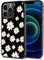 MAYCARI Daisy Flower Phone Case for iPhone 7/8/se 2020, Cute Pattern Design Hard Back Case with Soft TPU Bumper for Girls Children Boys Protective Phone Case for iPhone 7/8/se 2020