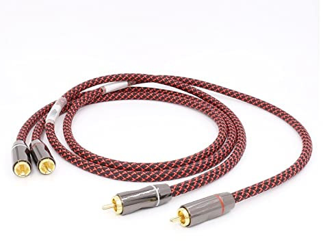 DREEK Cavo audio 5N OFC Cavi audio HIFI(50CM)