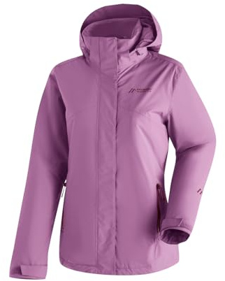 Maier Sports Metor Therm Rec W Chaqueta de senderismo para mujer, impermeable con corte deportivo, con protección contra la intemperie mTEX y mTHERM light para una alta retención del calor, libre de