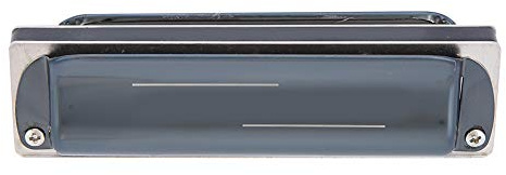10-Loch-G-Taste, Weiße Blues-Mundharmonika, Professionelle Mundharmonika, Musikinstrument, Diatonische Harfe, Blasinstrumente (BLACK)