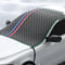 Frontscheibenabdeckung Winter für Opel Corsa D Baujahr 2006-2011 2012 2013 2014, Auto Windschutzscheibenabdeckung Groß Faltbar Wasserbeständig Autoabdeckung(A)