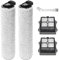 KiimSin Spazzole rullo accessori per Tineco iFloor 3 / Floor ONE S3 Parti di ricambio aspirapolvere umido e secco, 2 spazzole rullo + 2 Filtro + 1spazzole
