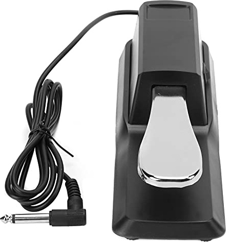 Sustain Pedal, Universal Keyboard Pedal Midi Footswitch Instrument Accessoires für Electric Piano Midi Keyboard -Synthesizer